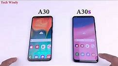 SAMSUNG A30s vs A30 | Speed Test & Size Comparison