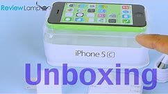 iPhone 5C Unboxing and Setup- iPhone 5C Unboxing Green