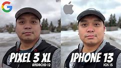 Pixel 3 XL vs iPhone 13 camera comparison! Can a dirt cheap phone compete in 2022?