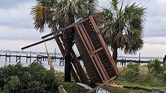 Pensacola left to clean up damage following deadly tornado, record-shattering rainfall