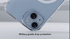 ESR for iPhone 14 Plus Case, Magnetic Case Compatible with MagSafe, Shockproof Military-Grade Protection, Magnetic Phone Clear Case for iPhone 14 Plus, Classic Hybrid Series, Clear
