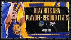 Klay Hits Playoff-Record 11 3’s | #NBATogetherLive Classic Game