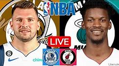 LIVE: DALLAS MAVERICKS vs MIAMI HEAT | NBA | SCOREBOARD | PLAY BY PLAY