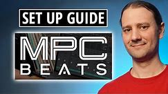 MPC Beats Software Setup Tutorial