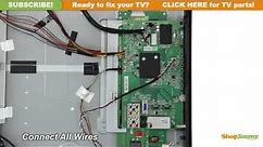 Toshiba TV Repair - How to Replace 75021540 Main Board in Toshiba 55HT1U LCD TV - How to Fix LCD TVs