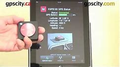 Dual XGPS150 Bluetooth GPS: Connecting to an Apple iPad @ gpscity.com