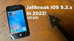 iOS 9.3-9.3.6 Jailbreak Tutorial (32-bit) (Working 2024)