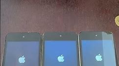 iPod touch 4 on iOS 4 vs iOS 5 vs iOS 6 boot up test #shorts #ipodtouch #ios #ios6