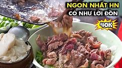 Việt Food | Nghe Đồn Đây là Quán Phở Bò Tái Lăn Ngon Nhất Hà Nội