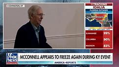 Mitch McConnell appears to 'freeze' again during event