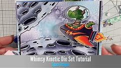 Whimsy Kinetic Die Tutorial - Space Dragon Card