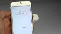How to use Siri without pressing the Home Button iPhone 6S iPhone 6 iPhone 5S