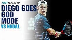Diego Schwartzman GOD MODE vs Rafa Nadal | Rome 2020 Quarter-Finals