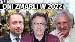 Groby znanych Polaków, którzy zmarli w 2022 roku. Wszystkich Świętych l Niezapomniani