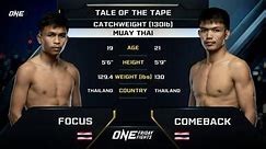 One Friday Fights 60 - Focus vs. Comeback