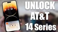 Unlock AT&T iPhone 14 Pro Max, 14 Pro, 14 & 14 Plus by IMEI Permanently for ANY Carrier