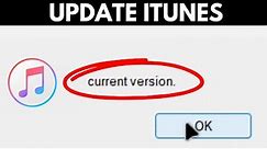 How to Update iTunes on Windows (EASY)