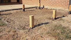 How To Install Stumps - Bunnings Australia