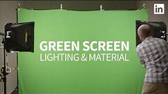 Green Screen Tutorial - Tips for easier keying