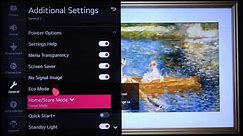 LG NanoCell TV - How to Enable or Disable Store Mode? | LG 4K LED Smart TV (49NANO867NA)