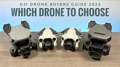 DJI Drone Buyers Guide 2023 - How To Choose The Best Drone for You