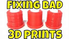 Fix Bad 3D Prints on a Creality Printers