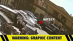 New Nipsey Hussle Shooting Surveillance Video Shows Shooter in the Act