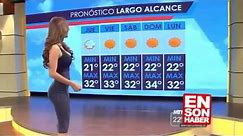 Sexy Mexican Weather Girl Yanet Garcia