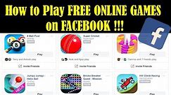 How to Play Games on Facebook - Facebook Tricks - How to Play Games on Facebook with Friends