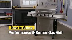 How to Assemble the Performance Series™ 5-Burner Gas Grill | Char-Broil®