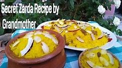 Zarda Recipe|| Meethe chawal|| Cooking by Grandmother| organic food| Simple Zarda recipe| Desi food