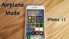 How To Enable Airplane Mode iPhone 11