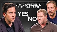 Jim Caviezel & Tim Ballard: "I Was Struck By Lighting" & Sound of Freedom | YES or NO