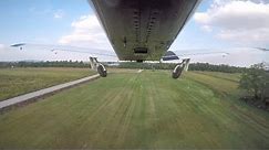 Short Field Takeoff and Landing. Piper Turbo Arrow IV. Il Falco airstrip LIFM TORA 550 mt