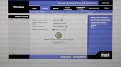 Linksys Wireless Router How To Install Setup Password on Mac Password Protect Network Name
