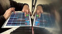 Jordan Rudess - Playing piano and GeoShred using new...