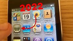 using the old Youtube app in 2022! - iPod touch 2G