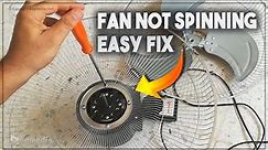 How To Repair Stand Fan or Table Fan (( fan won't Spin or Rotate ))