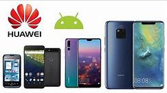 All Huawei Android Smartphones in 5 minutes