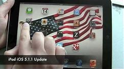 iPad iOS 5.1.1 Update