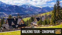 Walking through Zacapone (Gubalowka) in Poland - 4k Virtual Tour #travel #virtualtour #poland