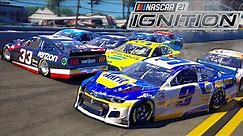 Racing & Crashing in the NEW NASCAR Game! - NASCAR 21 Ignition First look