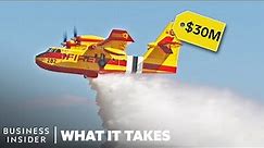 How The $30 Million 'Super Scooper' Plane Was Built To Fight Wildfires
