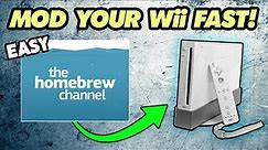 How to Mod the Nintendo Wii EASY ~ Homebrew Channel Tutorial