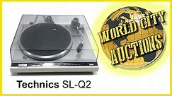 Vintage Technics SL-Q2 Direct Drive Turntable
