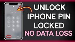 Unlock iPhone Pin Lock || Tips And Tricks || Unlock iPhone if Forgot Password Without Data Deleted |
