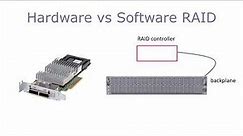 Hardware vs Software RAID - IT Fundamentals: All About Data