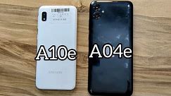 Samsung Galaxy A04e vs Samsung Galaxy A10e