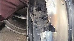 Repairing Broken Alloy Rim│Restoration of cracked Alloy Rim Wheel│#restoration #repair