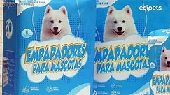 Empapadores for dogs, (100 units), sanitary pads disposable pet wipes, training and training, absorbent, leak proof resistant, Edipets - Vidéo Dailymotion